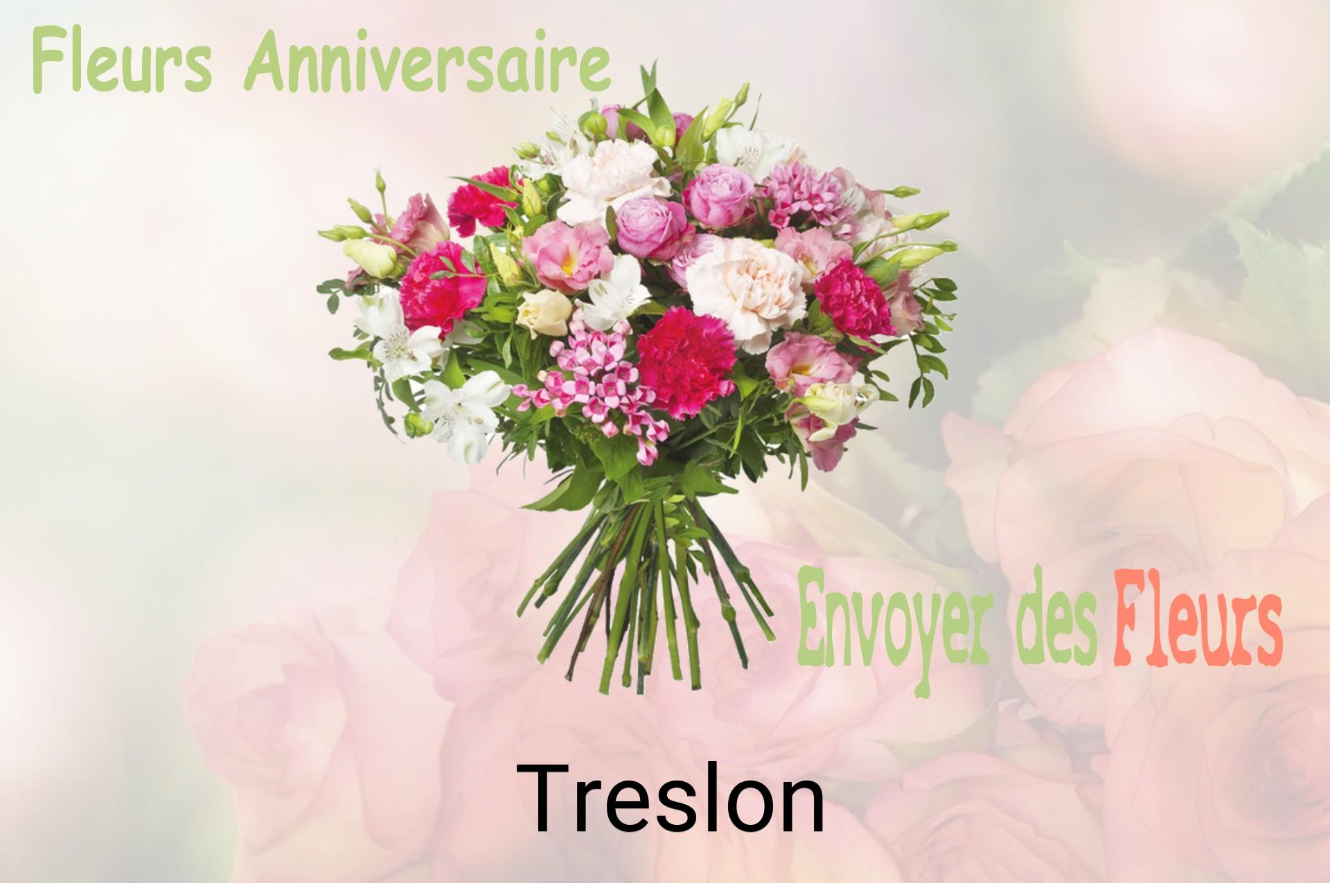 Bouquet de fleurs d’anniversaire livré à Treslon